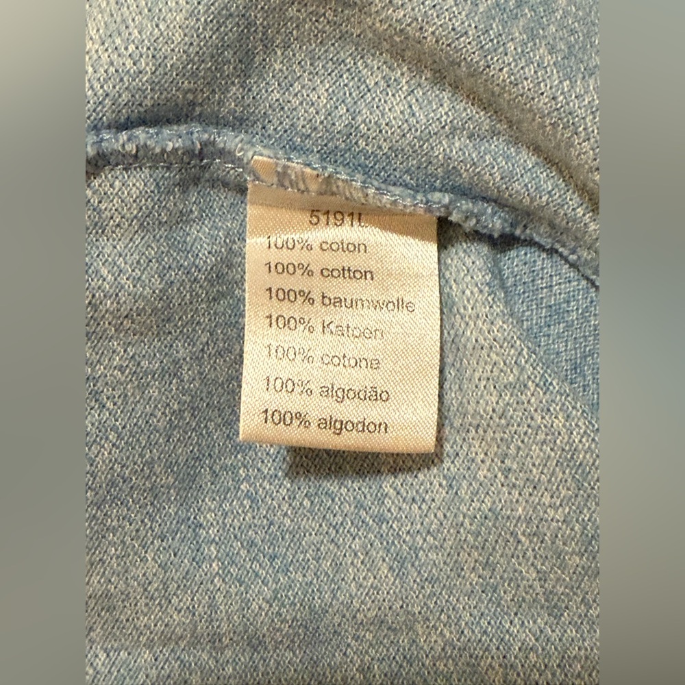 Vintage Lightly Worn Light Blue Men’s Classic Fit Lacoste Polo Size 4 - Picture 10 of 11